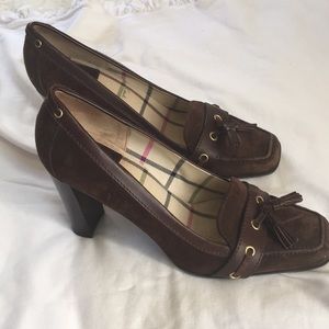 Coach Tassel Block Heels